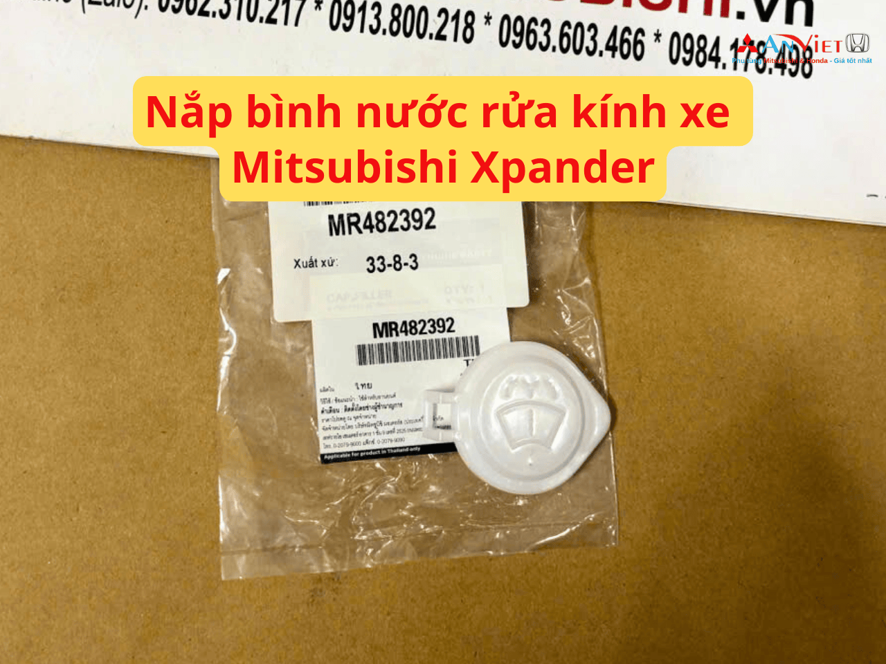 Bình Phạm nắp bình nước rửa kính xe